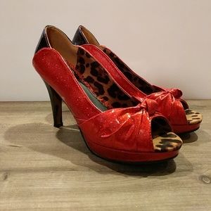 Vintage style heels